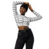 Skitz Tha Rippa Recycled Long-Sleeve Crop Top - Image 2